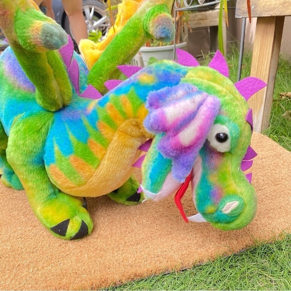 Melissa and Doug rainbow dragon vintage, authentic collectible - Picture 7 of 10